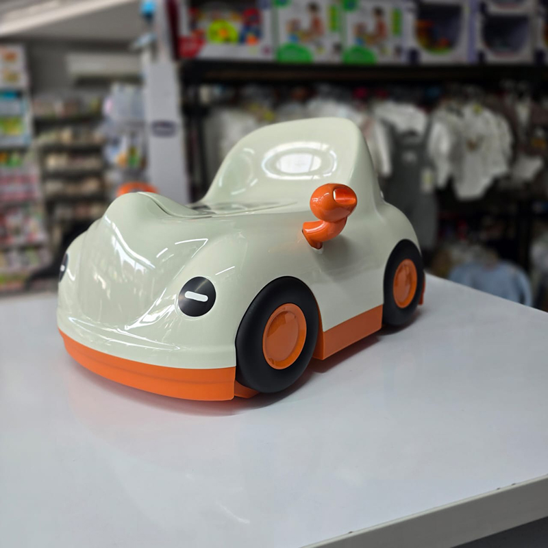 قصری و توالت آموزشی کودک طرح ماشین