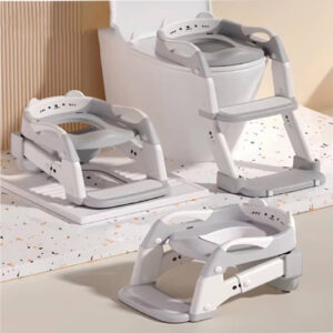 قصری و تبدیل توالت فرنگی پله دار برند تایمویز طرح خرس