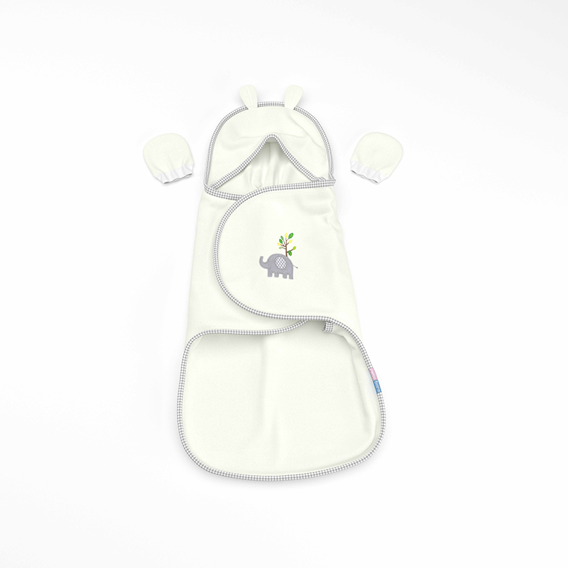 قنداق چسبی گلدوزی Brooks Jungle رزبرن