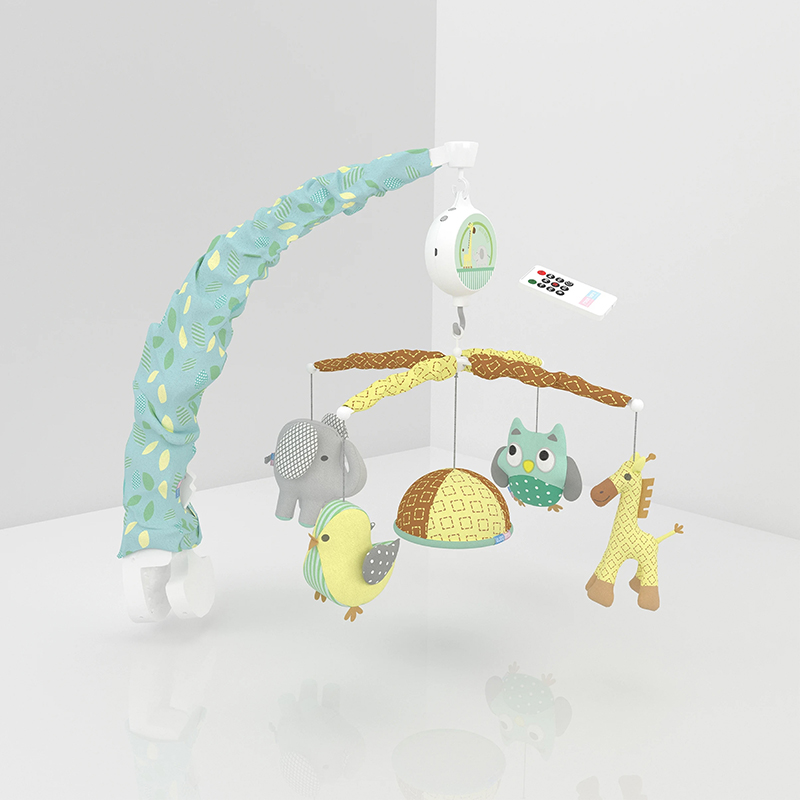 آویز موزیکال BROOKS JUNGLE رزبرن