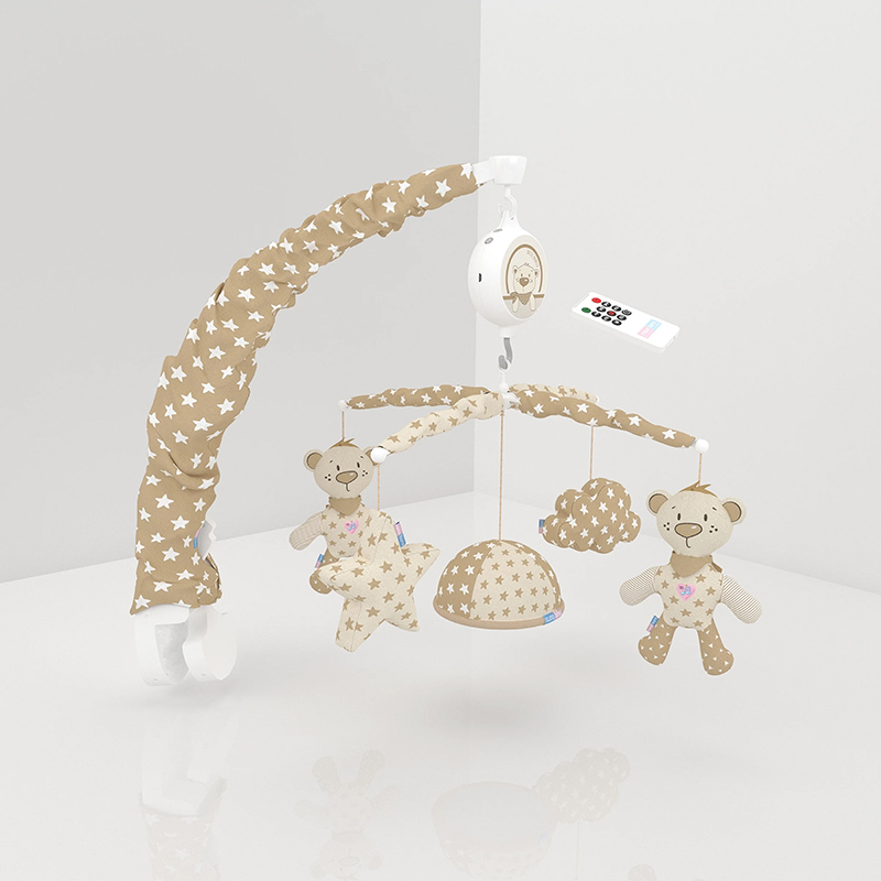 آویز موزیکال TEDDY BEAR رزبرن