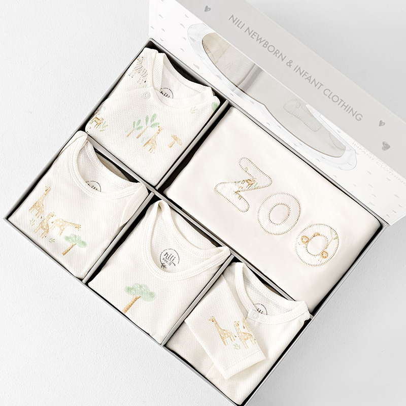 ست 13 تیکه بیمارستانی نیلی nili  طرح جنگل