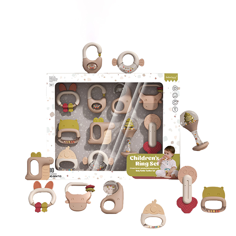 ست جغجغه و لثه گیر ۸ تکه 