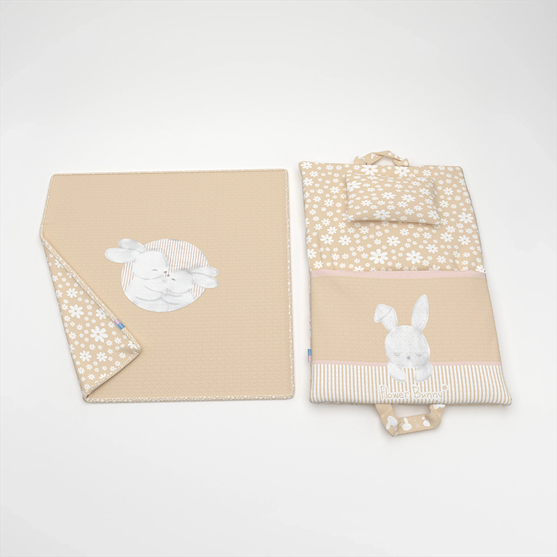 ست سه تکه مسافرتی Flower Bunny رزبرن