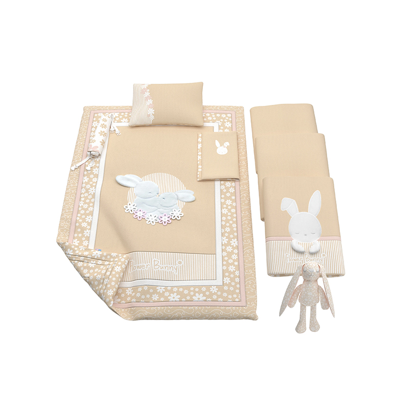 سرویس روتختی هفت تکه Flower Bunny رزبرن