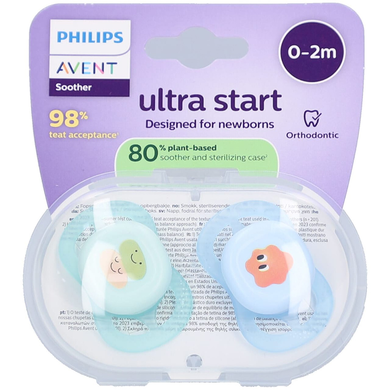 پستانک دو عددی فیلیپس اونت طرح پسرانه